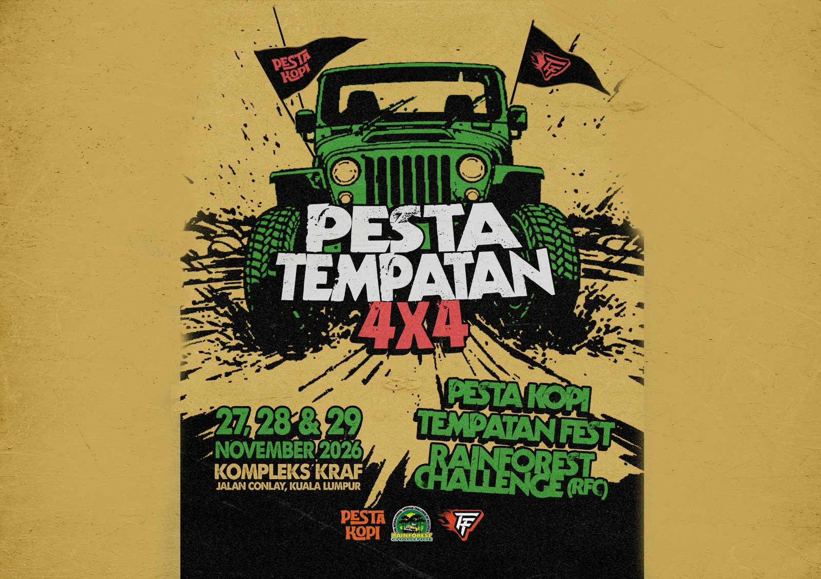 Pesta Tempatan 4X4 2026 official poster